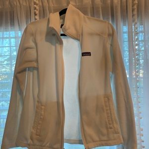 White Patagonia Zip down